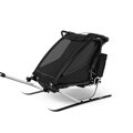 Detský cyklovozík Thule Chariot Sport 2 Double Black