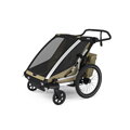 Detský cyklovozík Thule Chariot Cross 2 G3 Double Faded Khaki 