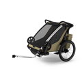 Detský cyklovozík Thule Chariot Cross 2 G3 Double Faded Khaki 