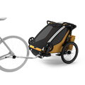 Detský cyklovozík Thule Chariot Sport 2 Double Natural Gold
