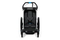 Detský cyklovozík Thule Chariot Sport 1 Midnight Black + Run set