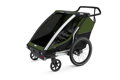 Detský cyklovozík Thule Chariot Cab 2 Cypress Green Ski