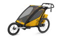 Detský cyklovozík Thule Chariot Sport 2 Spectra Yellow + Run Set