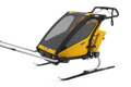 Detský cyklovozík Thule Chariot Sport 2 Spectra Yellow + Run Set