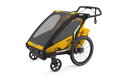 Detský cyklovozík Thule Chariot Sport 2 Spectra Yellow + Run Set