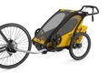 Detský cyklovozík Thule Chariot Sport 1 Spectra Yellow + Run set