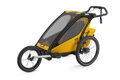 Detský cyklovozík Thule Chariot Sport 1 Spectra Yellow + Run set
