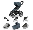 Športový kočík Thule Urban Glide 4-wheel Dark Slate 7 in 1 - korbička Dark Slate