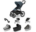 Športový kočík Thule Urban Glide 4-wheel Dark Slate 7 in 1 - korbička Black