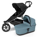 Športový kočík Thule Urban Glide 3 Black + modrá korbička