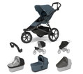 Športový kočík Urban Glide 3 Dark Slate 7 in 1 tmavo modrá korbička