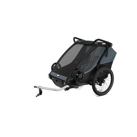 Detský cyklovozík Thule Chariot Cab 2 Dark Slate