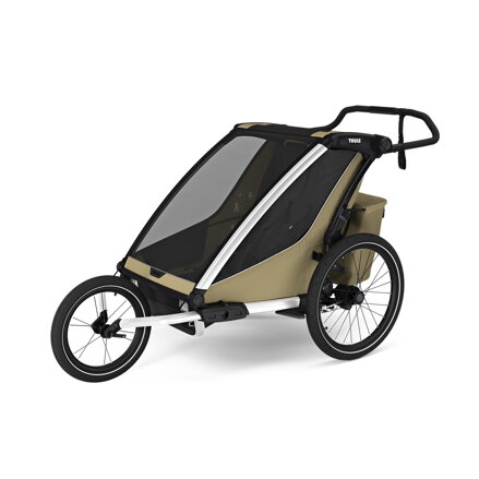 Detský cyklovozík Thule Chariot Cross 2 G3 Double Faded Khaki 