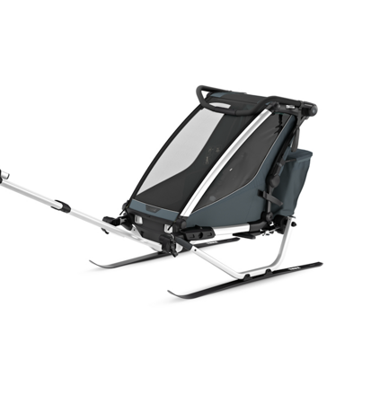 Detský cyklovozík Thule Chariot Cross 2 Single Dark Slate Ski