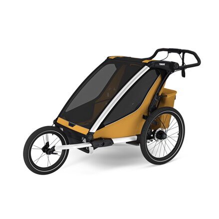 Detský cyklovozík Thule Chariot Sport 2 G3 Double Natural Gold
