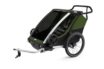 Detský cyklovozík Thule Chariot Cab 2 Cypress Green