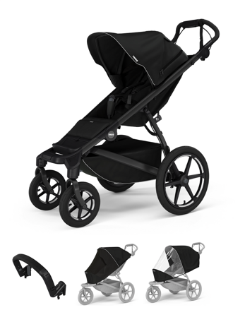 Športový kočík Thule Urban Glide 4W Black 4 in 1