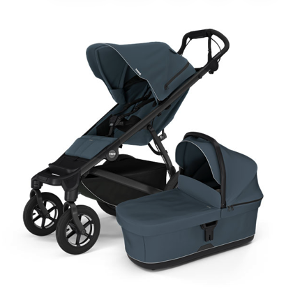 Športový kočík Thule Urban Glide 4-wheel Dark Slate + korbička