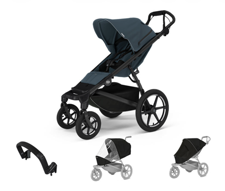 Športový kočík Thule Urban Glide 4-wheel Dark Slate 4 in 1