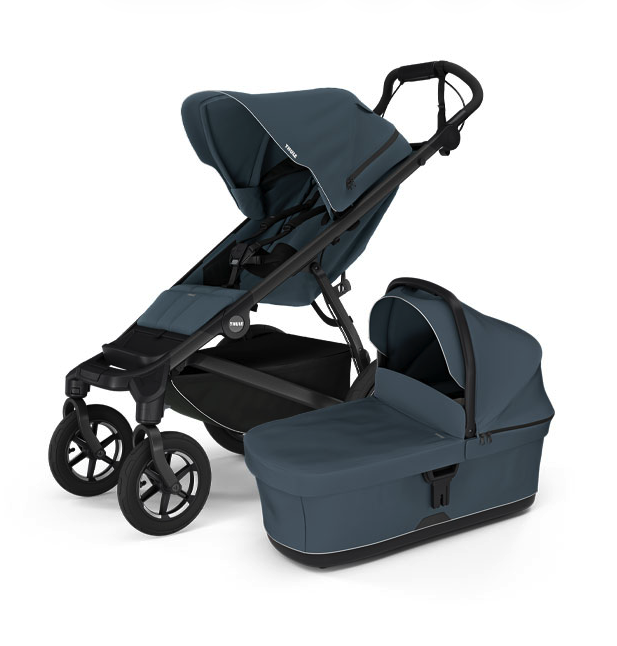 Športový kočík Thule Urban Glide 4-wheel Dark Slate + korbička