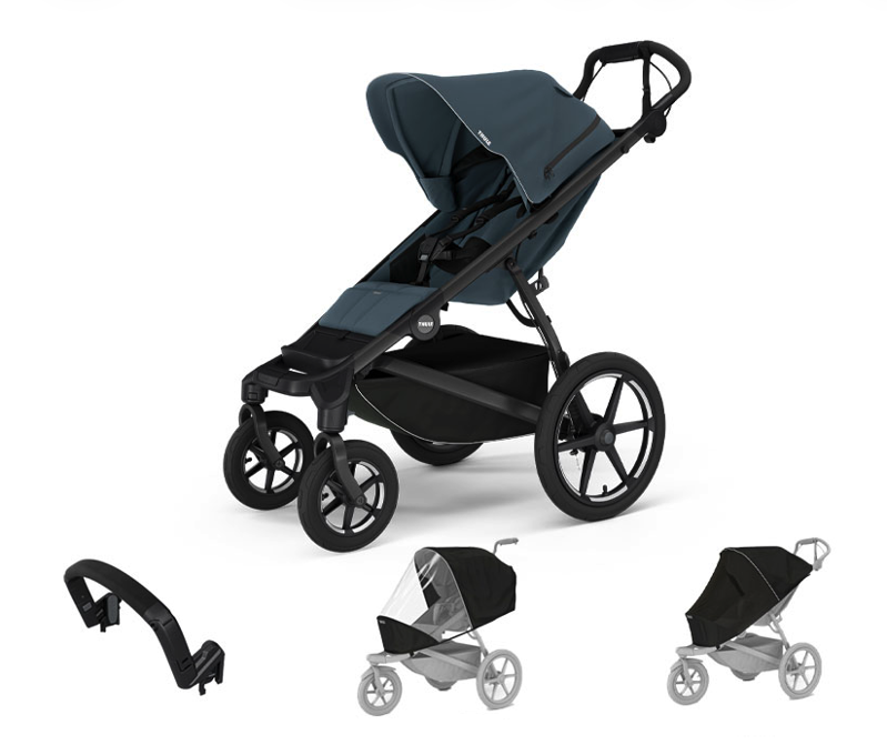 Športový kočík Thule Urban Glide 4-wheel Dark Slate 4 in 1