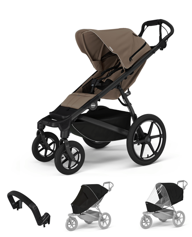 Športový kočík Thule Urban Glide 4-wheel Tinted taupe 4 in 1 Športový kočík Thule Urban Glide 4-wheel Tinted taupe 4 in 1
