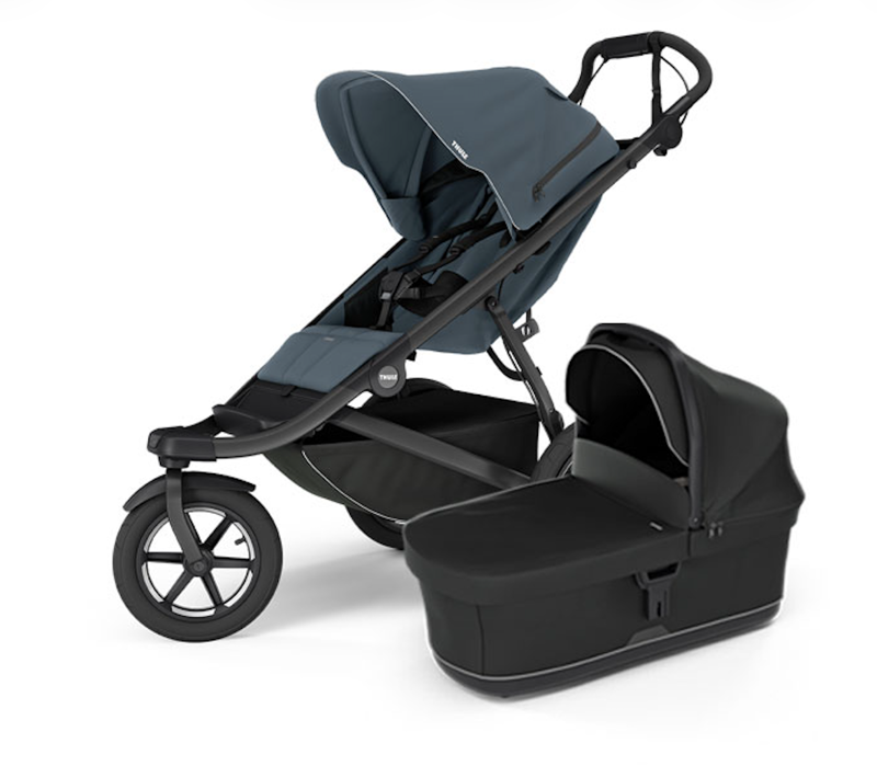 Športový kočík Urban Glide 3 Dark Slate + korbička