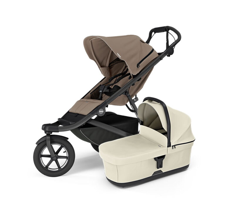 Športový kočík Urban Glide 3 Tinded Taupe + korbička Beige