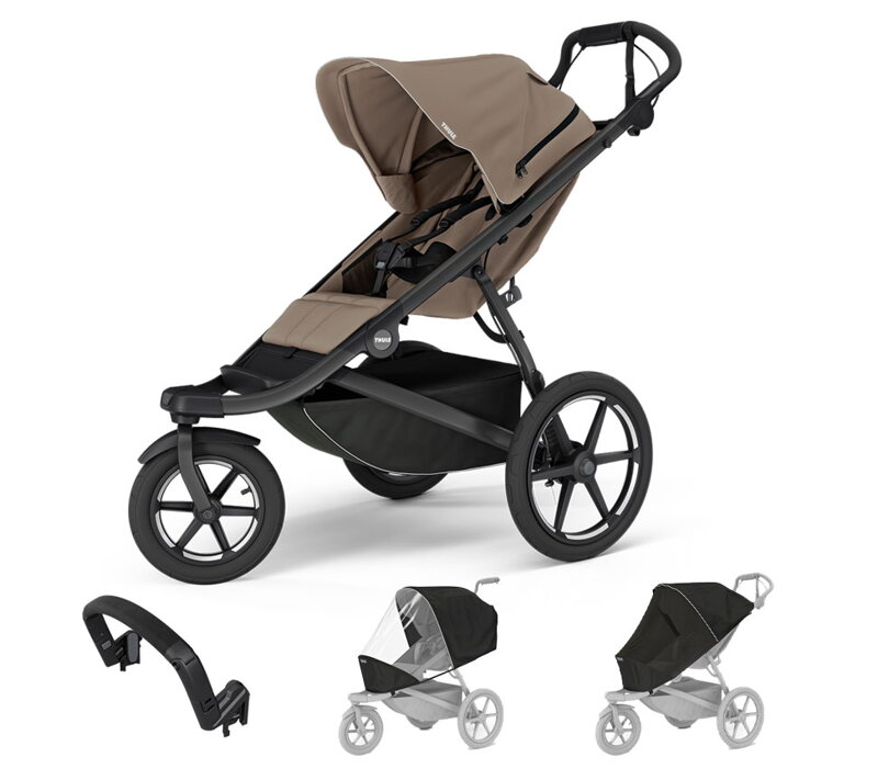 Športový kočík Urban Glide 3 Tinded Taupe 4 in 1